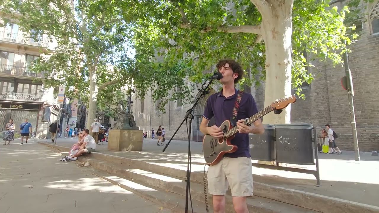 Luis Magni - Here Comes The Sun (The Beatles) Live In Barcelona