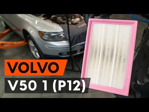 Как заменить воздушный фильтр двигателя на VOLVO V50 1 (P12) [ВИДЕОУРОК AUTODOC]