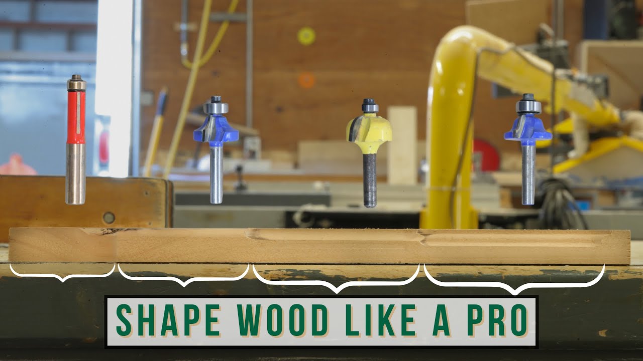 4 Router Bits That Will Change How You Shape Wood Forever