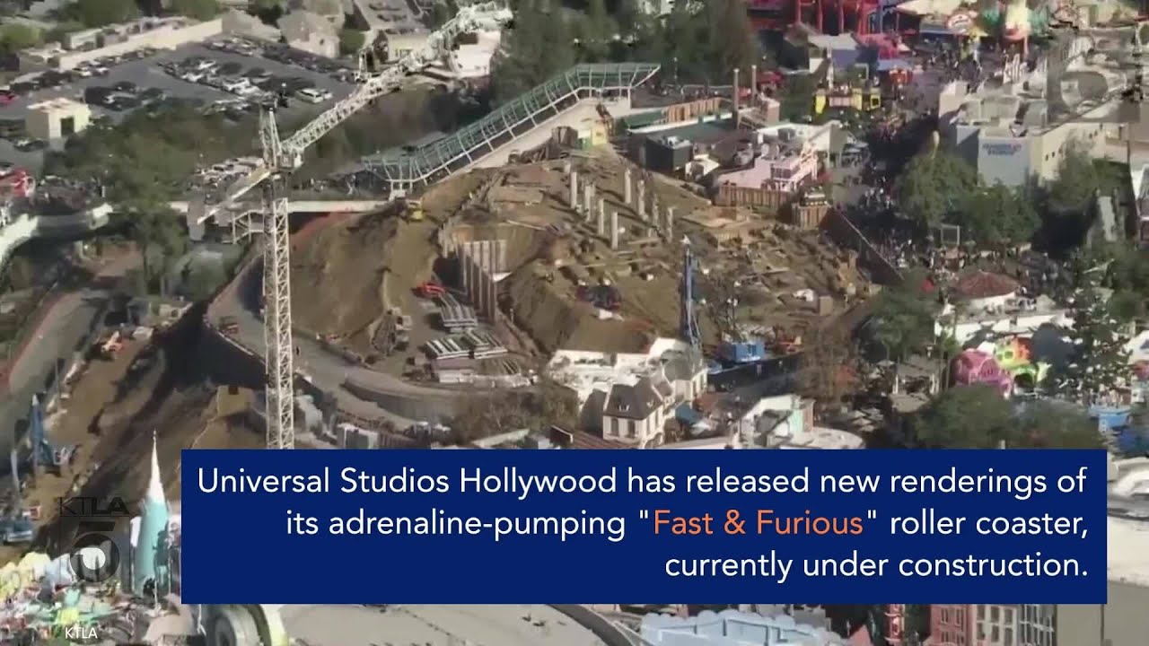Universal Studios shares new renderings of ‘Fast & Furious’ roller