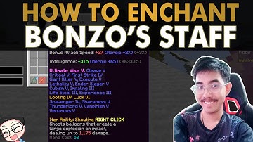 [Outdated]How to enchant Ultimate wise 5 Bonzo