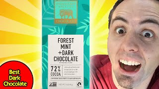 BEST DARK CHOCOLATE BRANDS | Endangered Species Forest Mint + Dark Chocolate Taste Test & Review screenshot 4
