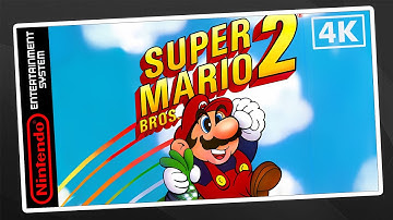 [NES Longplay] Super Mario Bros 2 | No Damage | Full Game Walkthrough | 4K
