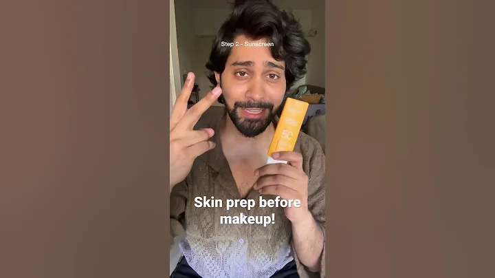 Skin prep routine before makeup