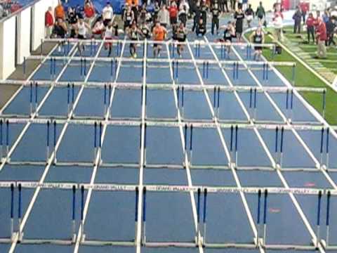 2009 GVSU Big Meet 60m hurdle finals