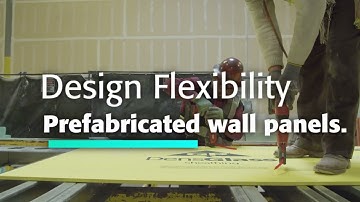 Prefabricated Wall Panels by Dryvit