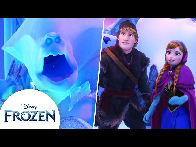 Elsa Creates Marshmallow to Defend Her Ice Palace | Frozen class=