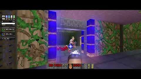 Doom 1993 with Ray Tracing - The shores of hell - Refinery (No Commentary)