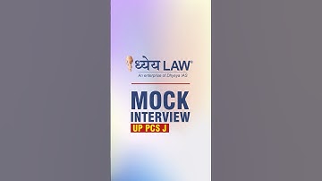 Candidate feedback at Mock interview conducted at Delhi Centre, Mukherjee Nagar.#law #mockinterview