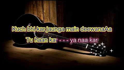 Jaadu teri nazar-Darr-Karaoke - Highlighted Lyrics