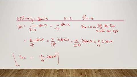 Linear Differential Equation Lect. 5 #NET_Physics, #SET_Physics #netcsir #netjrf #netphysics
