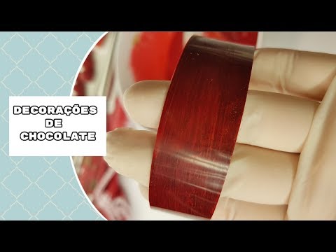 Vídeo: Como Fazer Anéis De Chocolate