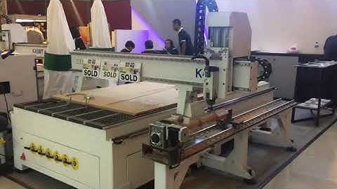 Quick Cnc Router K45MT/1325 With Roatry Head