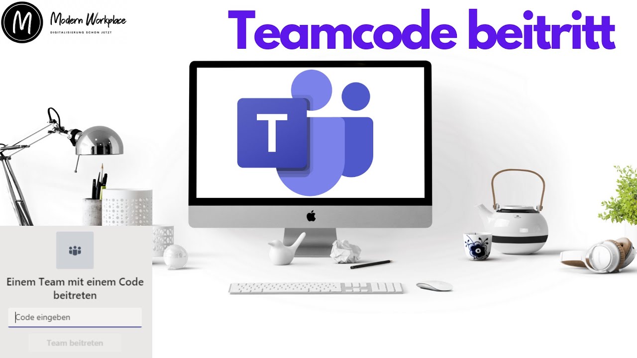 New Teams beitreten mit Teamcode ☯ | Teams Tutorial |