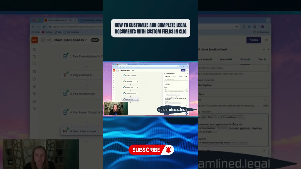 How to Customize and Complete Legal Documents with Custom Fields in Clio!