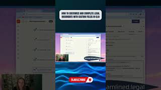 How to Customize and Complete Legal Documents with Custom Fields in Clio!