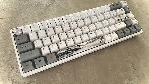 My first time modding a keyboard