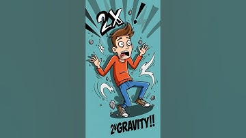 Could YOU Survive Double Gravity? #WhatIf #ScienceShorts #Gravity #SpaceFacts #Evolution #SciComm