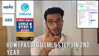 Full HOW I PASSED USMLE STEP 1 IN MY 2ND YEAR Update