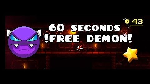 60 Seconds by Zyphur 100% (Platformer Easy Demon)