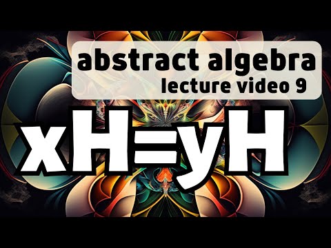 Cosets -- Abstract