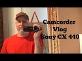 Camcorder Vlog Sony CX405/440