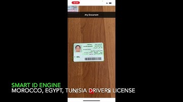 Smart ID Engine – Green AI-based OCR software for African driver licenses scanning