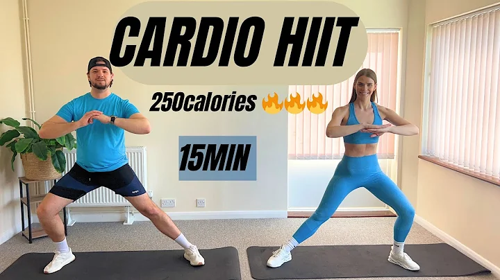15 MIN CARDIO HIIT WORKOUT- All STANDING  [no equipment] (Week 12)