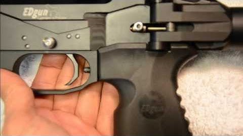 Edgun leshiy 2nd stage trigger mod installation.