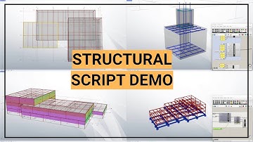 Structural scripts. Automation for faster, modelled workflow in Engineering and Architecture.