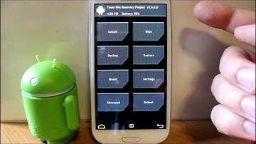 Galaxy S3 update TWRP recovery and make a Nandroid backup.
