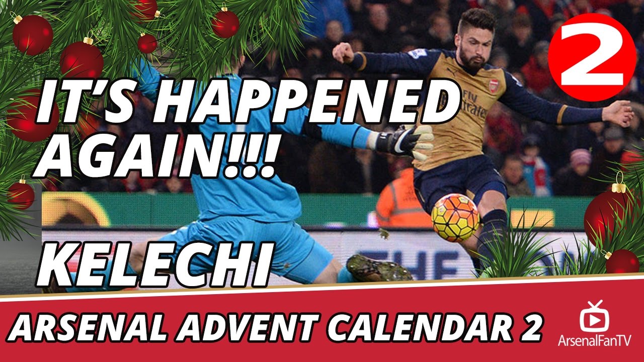 Arsenal Advent Calendar 2 It's Happened Again!! (Kelechi) YouTube
