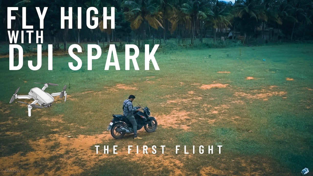 dji spark first flight