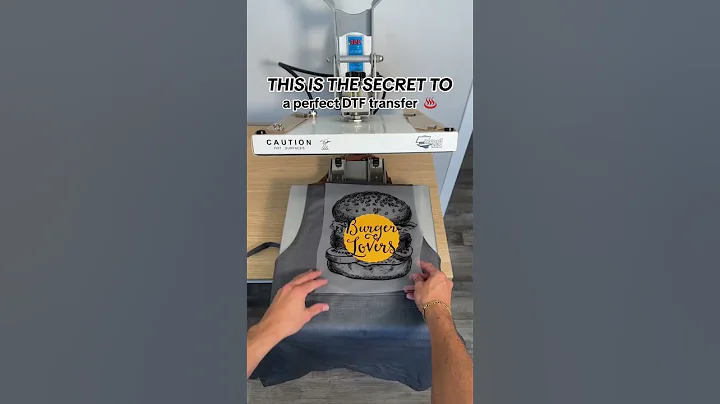 This is the Secret to a Perfect DTF Transfer