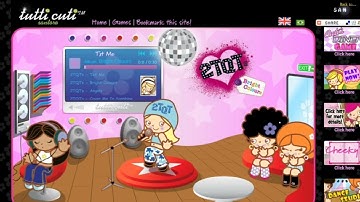 Santorographics.com Tutti Cutti (2TQTs) Karaoke room ("Bright Colors" album snippets)