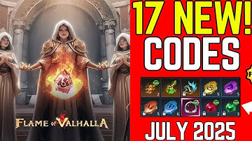 ⚡ Update: Flame Of Valhalla Gift Codes 2025 | How to Redeem Codes for Free Rewards! 🔥