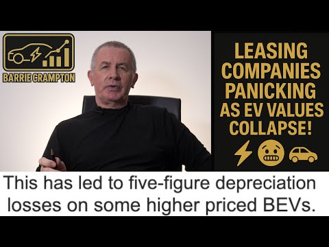 Leasing Companies Panicking as EV Values Collapse! ⚡😬🚗