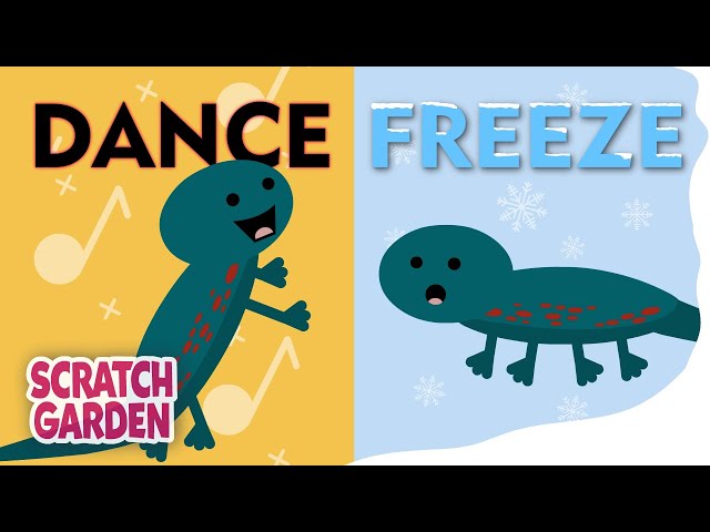 The Dance Freeze Song | Freeze Dance | Scratch Garden class=