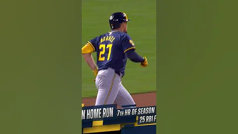 Good thing they didn't trade Willy Adames #mlb #dodgers #homerun #shorts