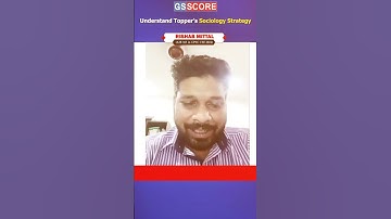 Understand what toppers do differently in sociology #upsc #gsscore #topper