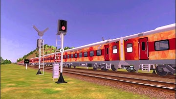 Guwahati New Jalpaiguri Tourist Premium Express Part 1 in MSTS Open Rails by Sumit Mehrotra