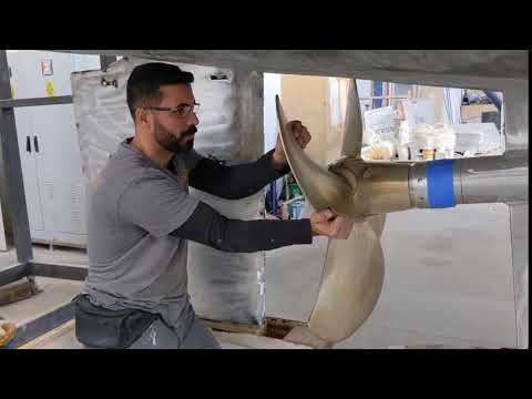 Testing CPP propeller