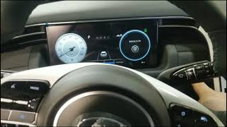Hyundai Tucson putting wipers in service mode front and back