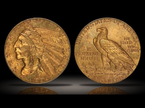 1909-D $5 Indian Gold Half Eagle PCGS MS63 CAC Popular Incuse Design