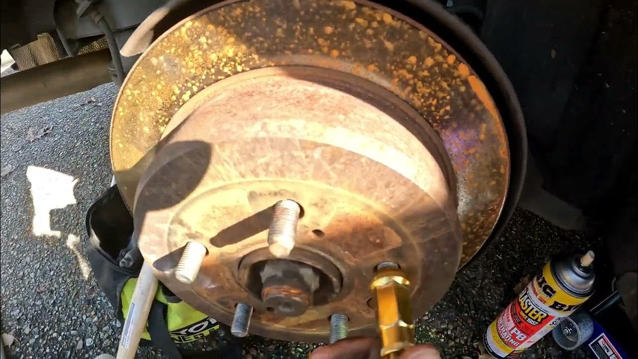 Replacing Broken Wheel Studs -IS 250 - YouTube