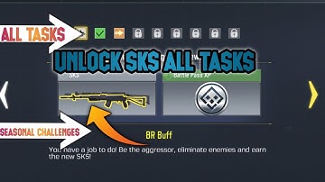 HOW TO UNLOCK SKS BR BUFF EVENT ALL TASKS DETAIL SEASON 1 NEW ORDER CALL OF DUTY MOBILE COD MOBILE