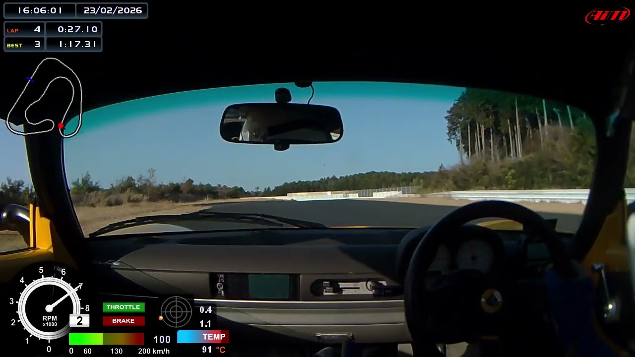 袖ヶ浦FRW ロータス エリーゼ S1 1.16.65