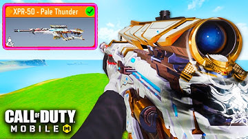 *NEW* LEGENDARY SNIPER in COD MOBILE 😍 (XPR-50 PALE THUNDER)