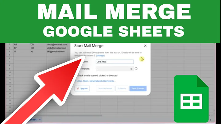 How to Mail Merge Using Google Sheets (Tutorial)