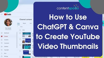How to Use Canva and ChatGPT to Create a YouTube Video Thumbnail